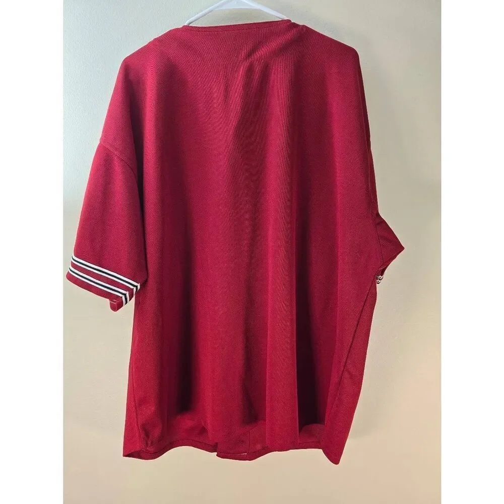 Vintage Indiana Hoosiers Starter Baseball Style Jersey Mens XL Rare